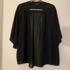 Black cardigan/ coverup